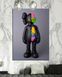 Картина для интерьера в офис - KAWS анатомия цвета - 30х40 см