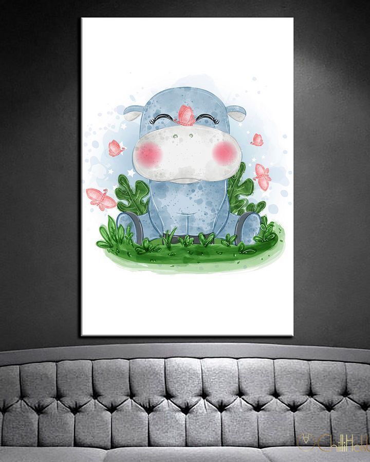 Картина - Щасливий бегемот | ChilliHolst