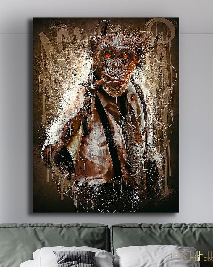 Картина в офис или в комнату - Urban Monkey - 30х40 см