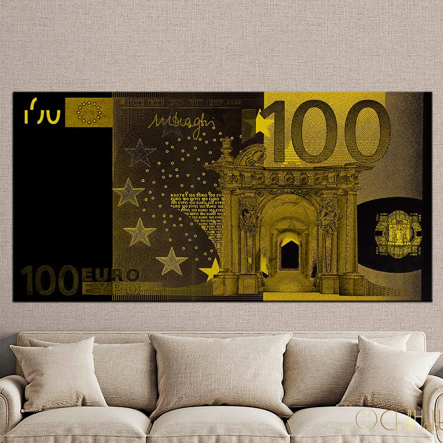 Картина - 100 Euro gold | ChilliHolst