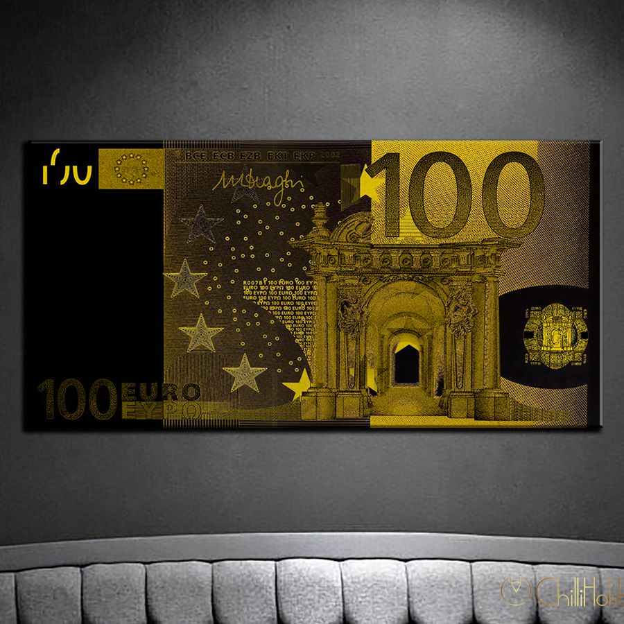 Картина - 100 Euro gold | ChilliHolst
