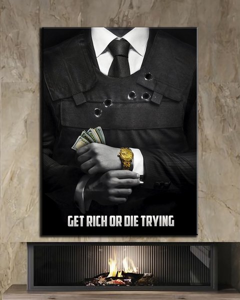 Картина - Get Rich | ChilliHolst