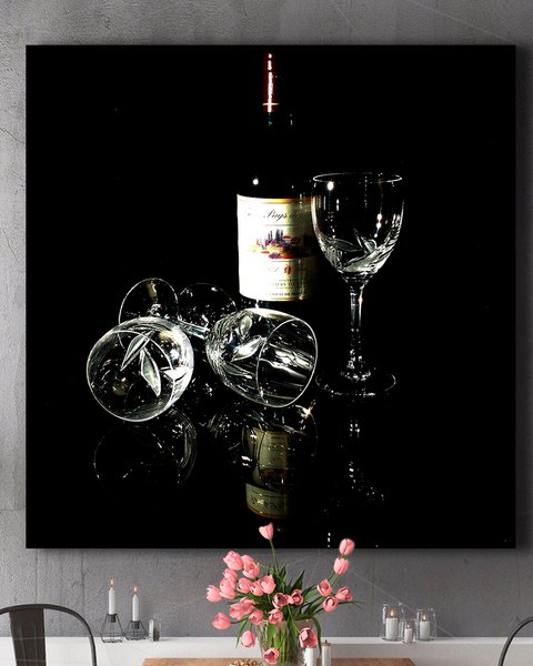 Картина кухні - Вино та скло | ChilliHolst