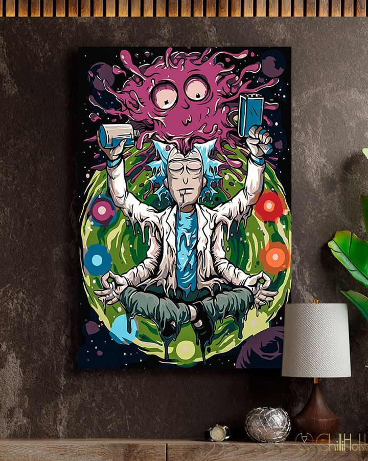 Картина на подарунок - Rick Sanchez ART - 40х60 см