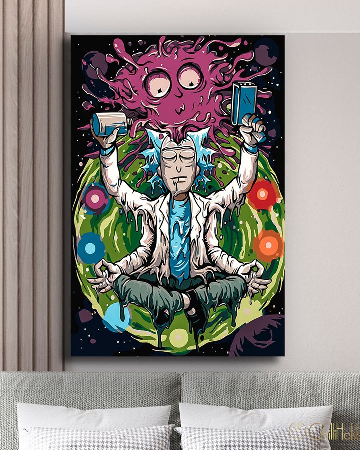 Картина на подарунок - Rick Sanchez ART - 40х60 см