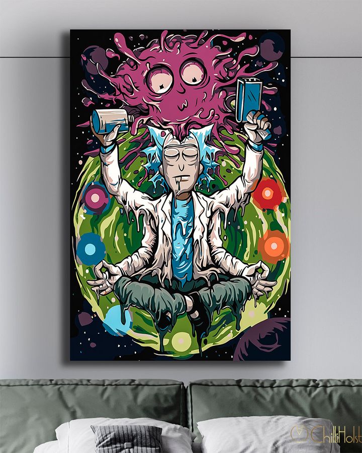 Картина на подарок - Rick Sanchez ART - 40х60 см