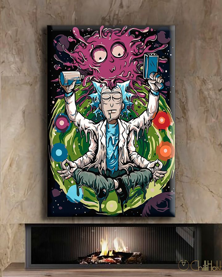 Картина на подарунок - Rick Sanchez ART - 40х60 см