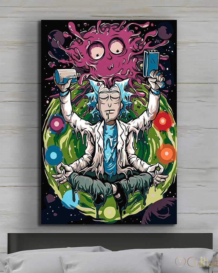 Картина на подарунок - Rick Sanchez ART - 40х60 см