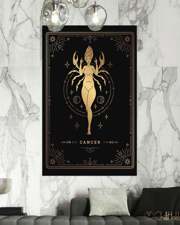 Картина для кімнати або у спальню - Рак - 40х60 см Картина для кімнати або у спальню - Рак | ChilliHolst