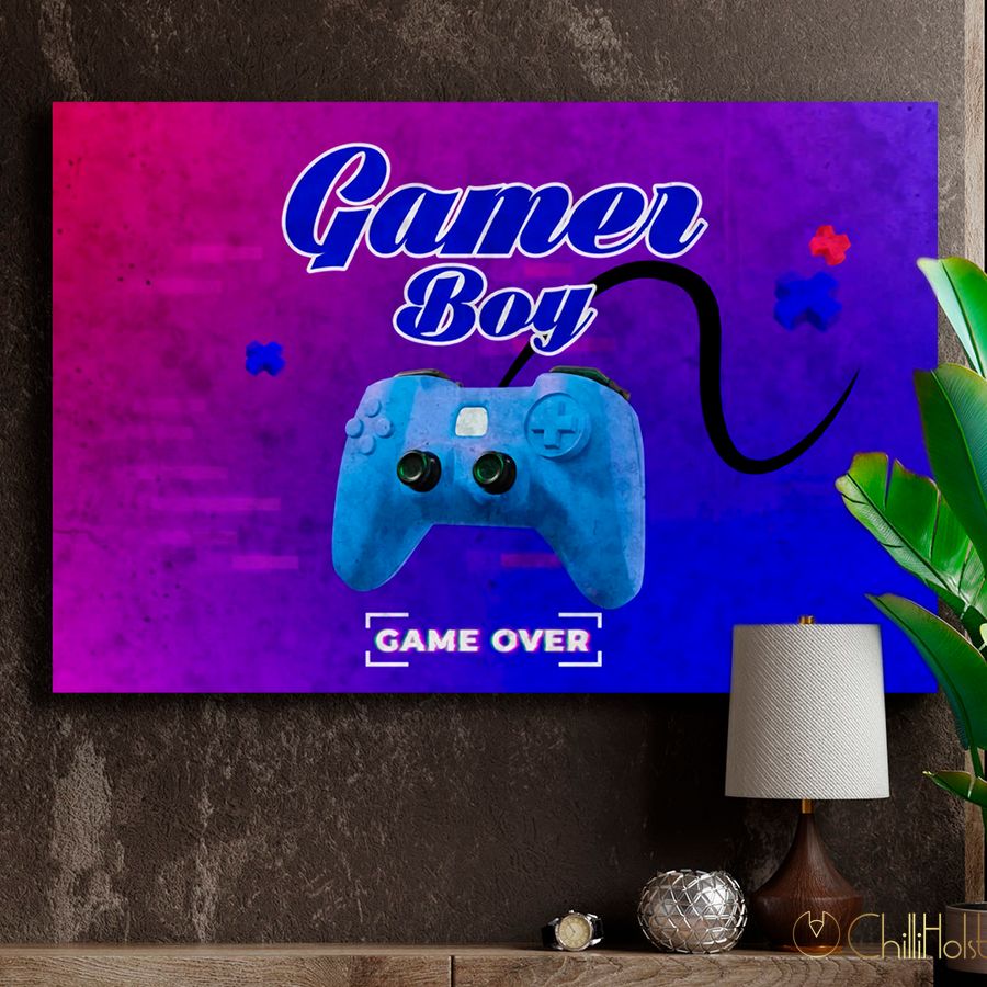 Картина в офис или в комнату - Games boy - 40х60 см