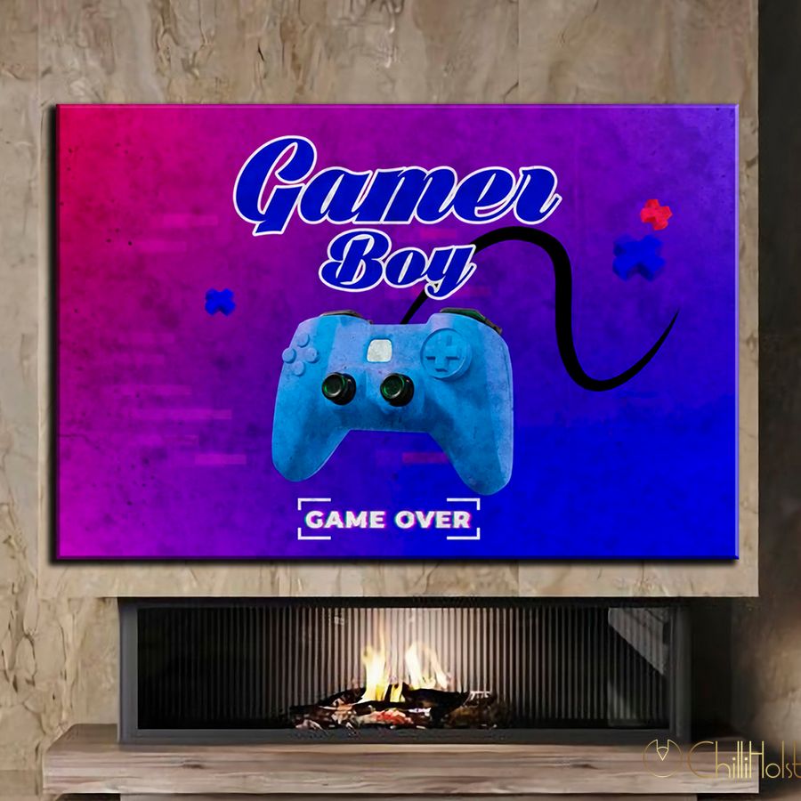 Картина в офіс або у кімнату - Games boy - 40х60 см