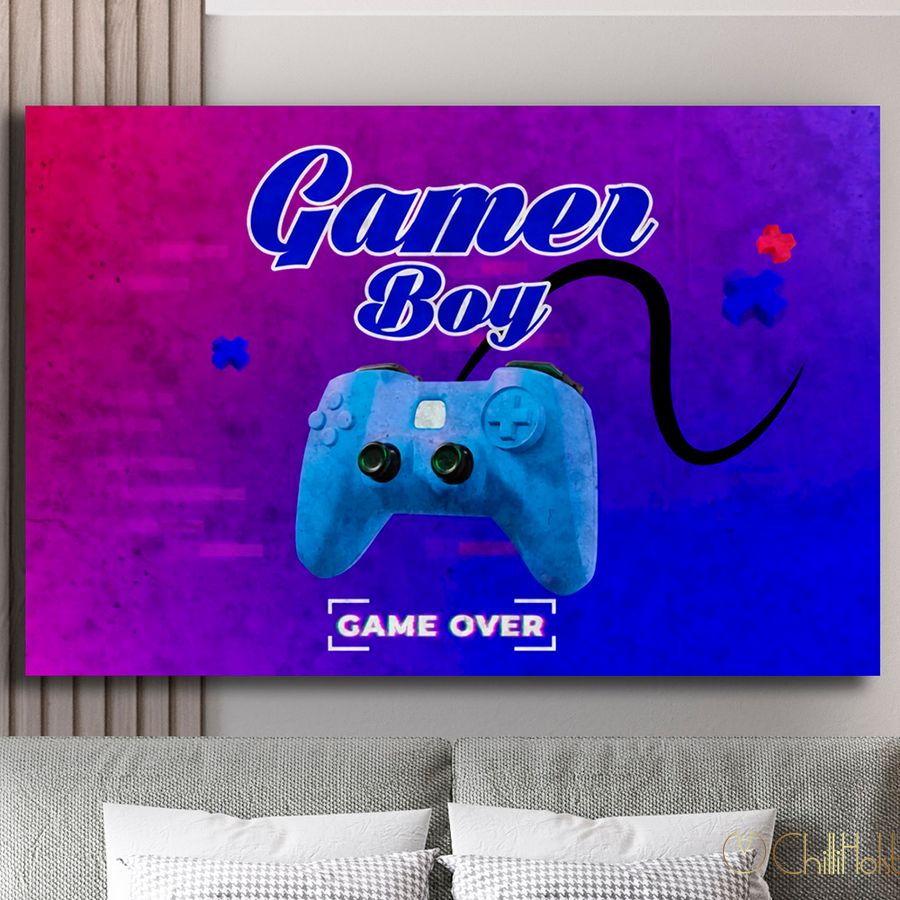 Картина в офис или в комнату - Games boy - 40х60 см