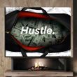 Мотивационная Картина в офис - Hustle - 30х40 см