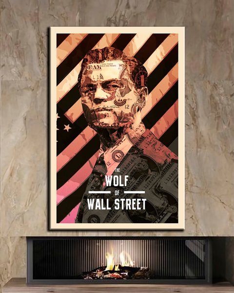 Картина - Вовк з Уолл-Стріт - Американські гроші | ChilliHolst
