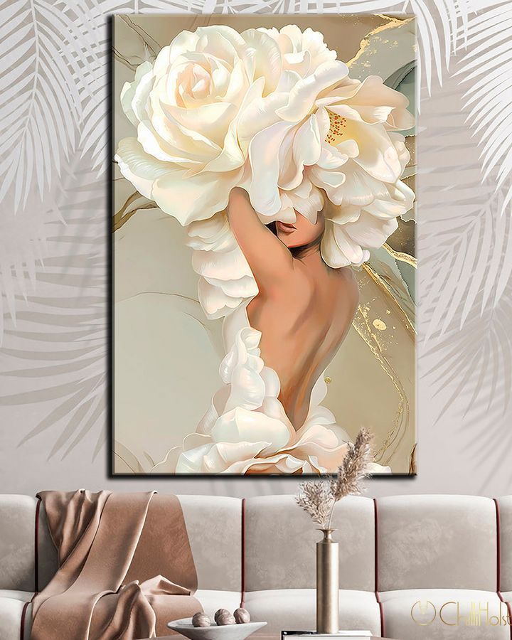 Картина для интерьера - Цветочное очарование - 40х60 см Картина - Цветочное очарование | ChilliHolst