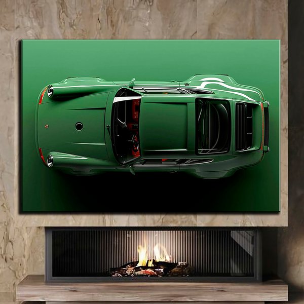Картина - Porsche 911 зелена мрія | ChilliHolst