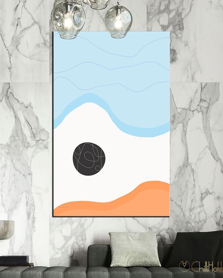 Картина в спальню або в кімнату - Абстрагування печер - 40х60 см