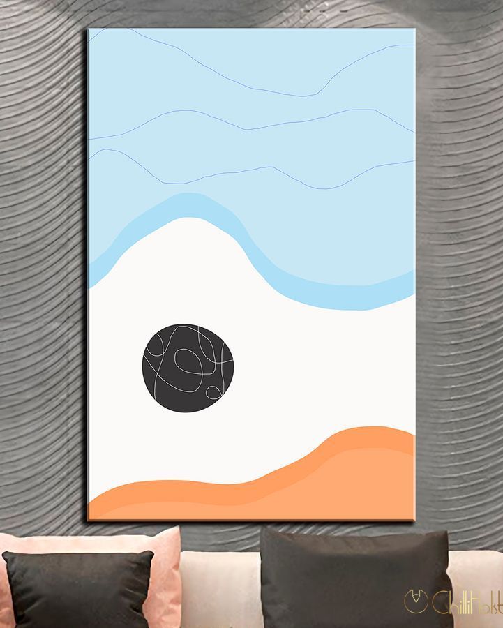 Картина в спальню або в кімнату - Абстрагування печер - 40х60 см