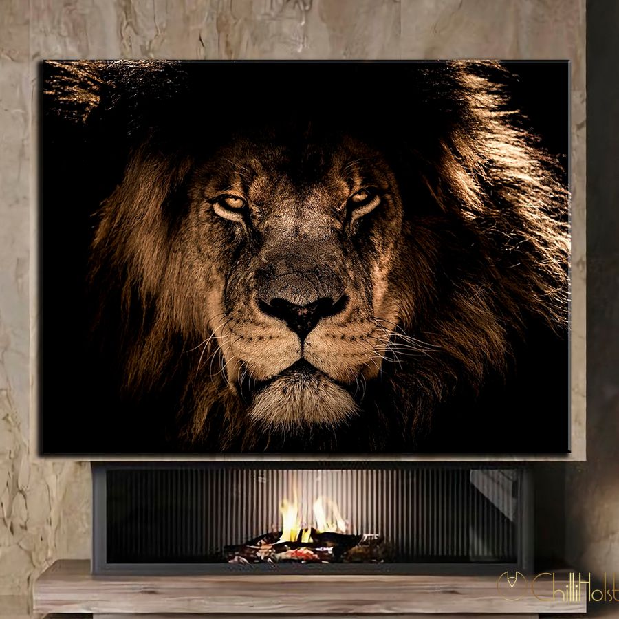 Картина в спальню - Black lion Art - 30х40 см