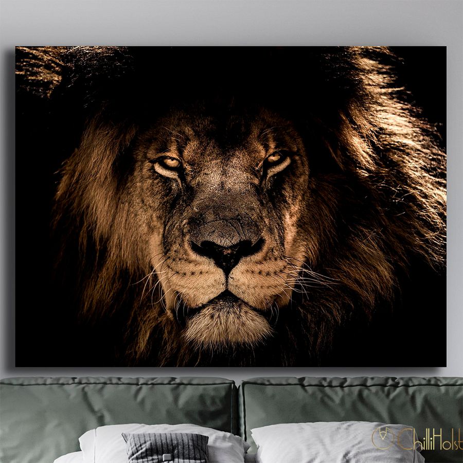 Картина в спальню - Black lion Art - 30х40 см