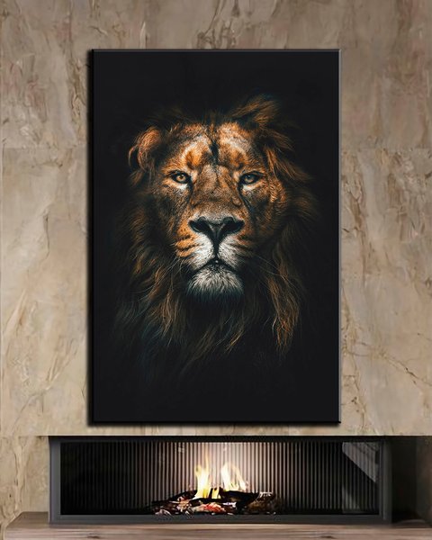 Картина - Цар звірів - 40х60 см