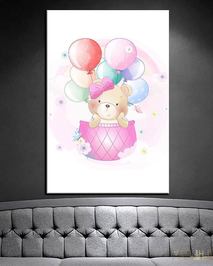Картина - Парящий медвежонок | ChilliHolst