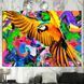 Картина для інтер'єру - Папуга веселки - 40х60 см
